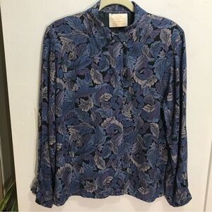 Women’s Pendleton Country Sophisticates floral button down shirt Sz 14